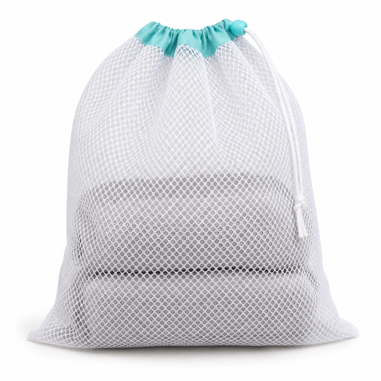 Mesh Drawstring Laundry Bag