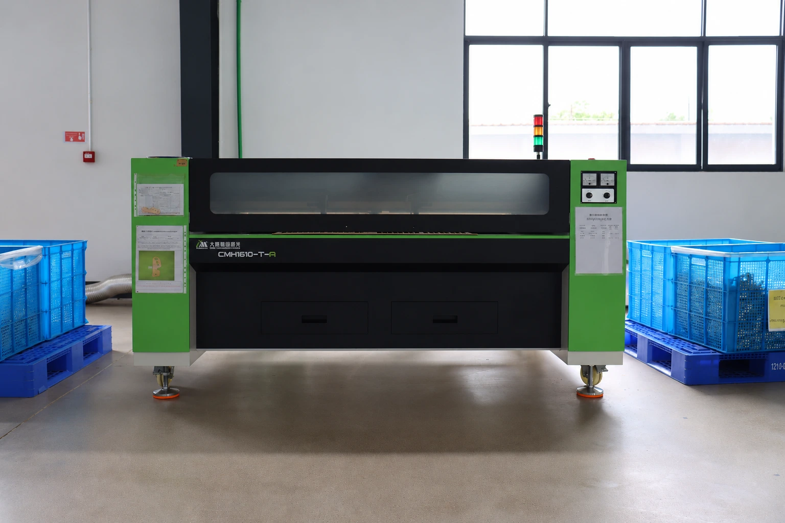 Han’s Yueming CMH1610-T-A laser cutting machine