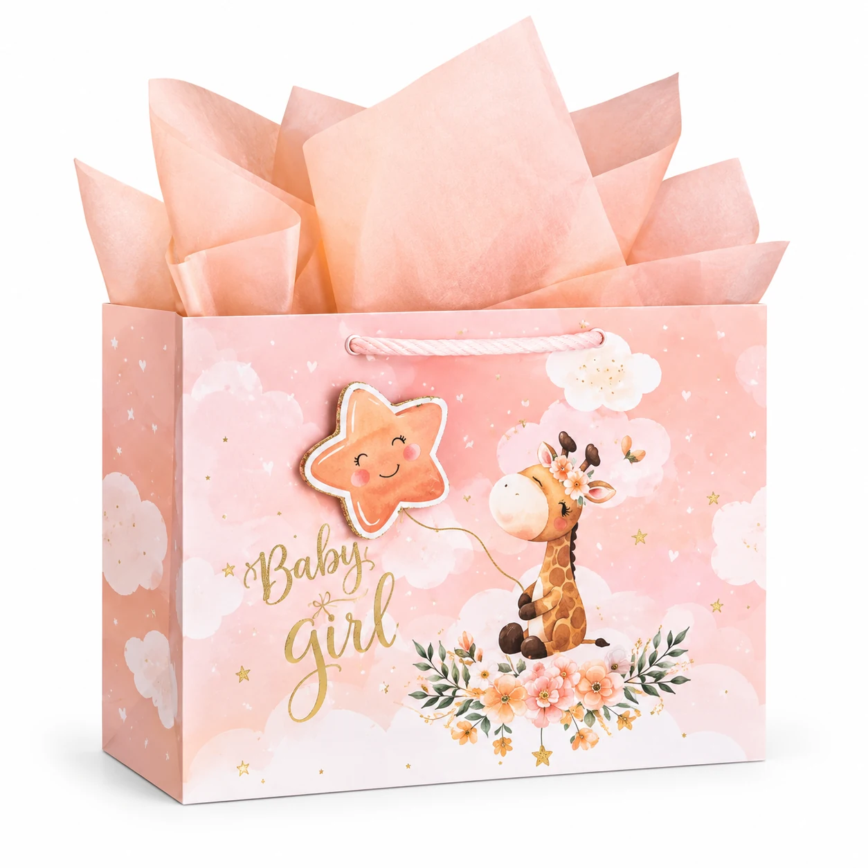Baby Giraffe Gift Bag