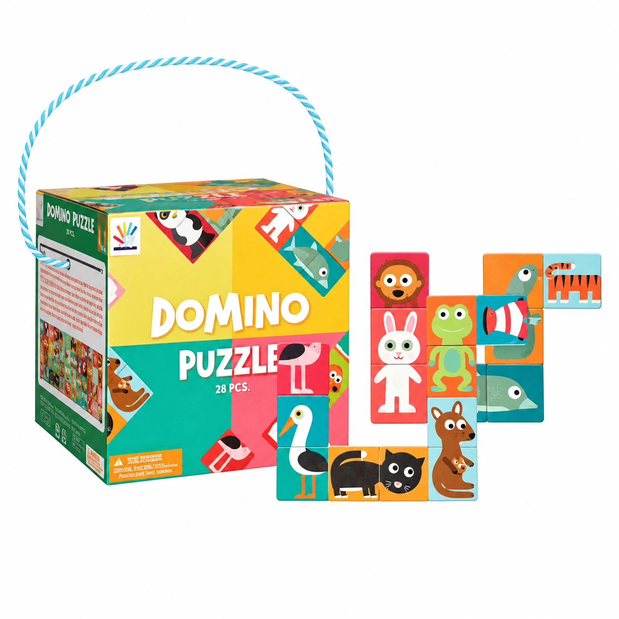 Animal Domino Matching Game