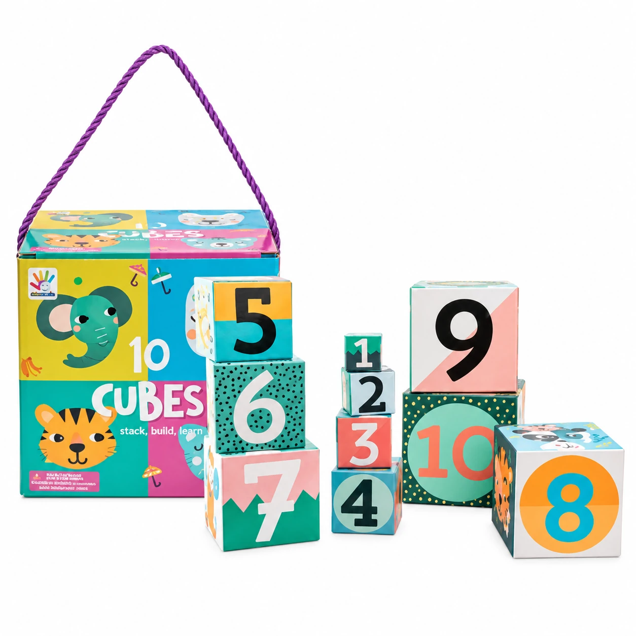 Number Nesting & Stacking Boxes