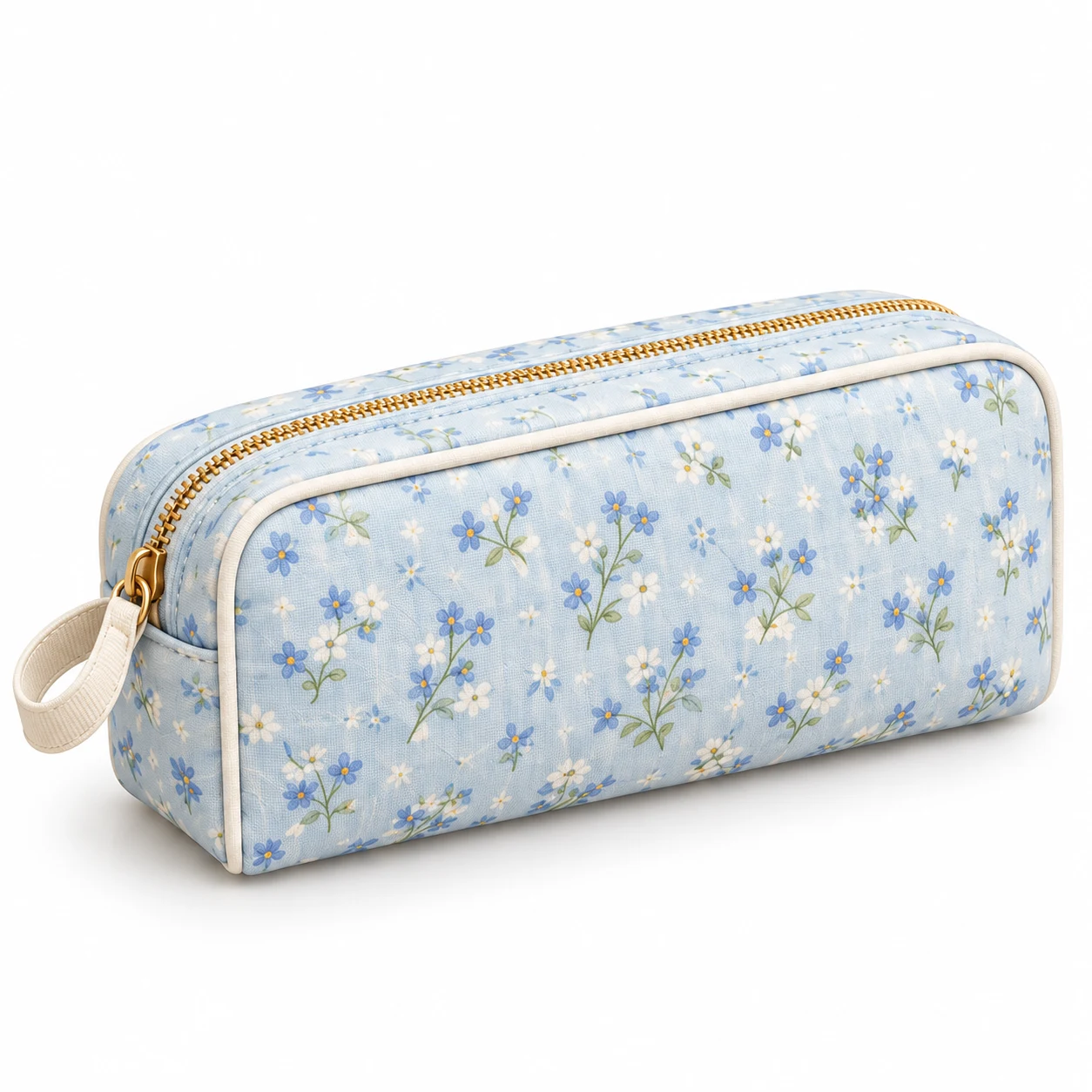 Blue Blossom Pencil Case