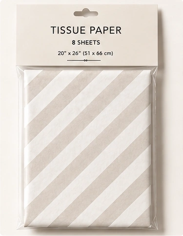 Nordic Stripe Tissue Paper