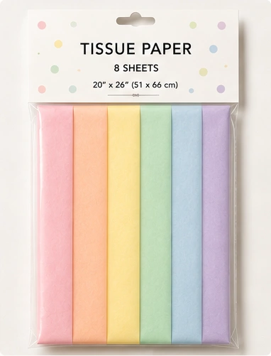Pastel Mix Tissue Paper