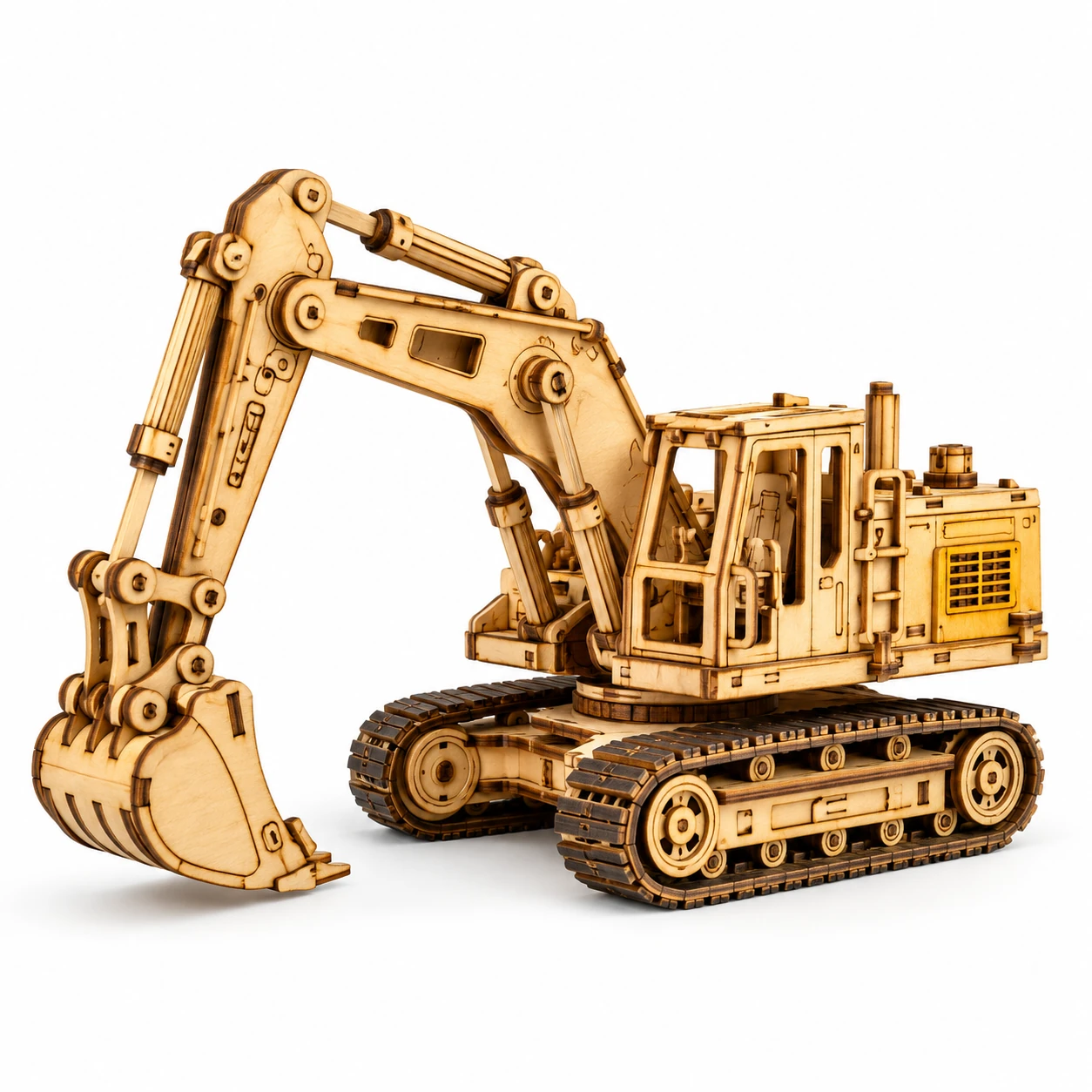 Excavator Wooden Puzzle