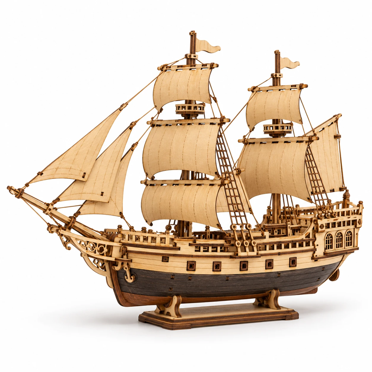 Sailing Ship Wooden Puzzle